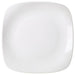 Porcelain Rounded Square Plate 29cm/11.5"