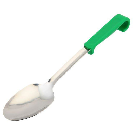 Plastic Handle Spoon Plain Green