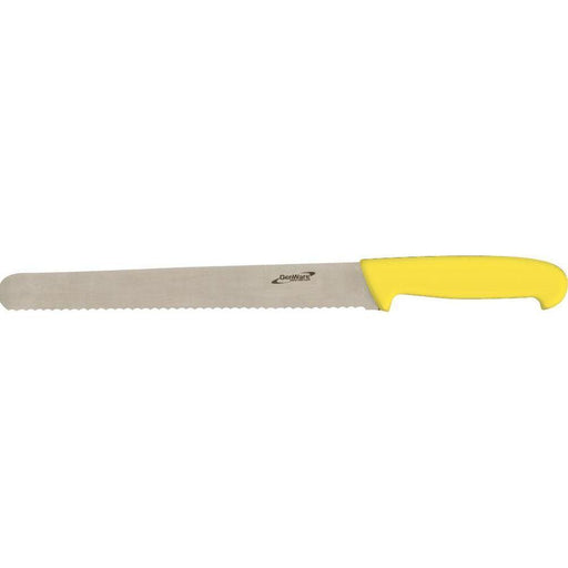 12'' Slicing Knife Yellow (Serrated)