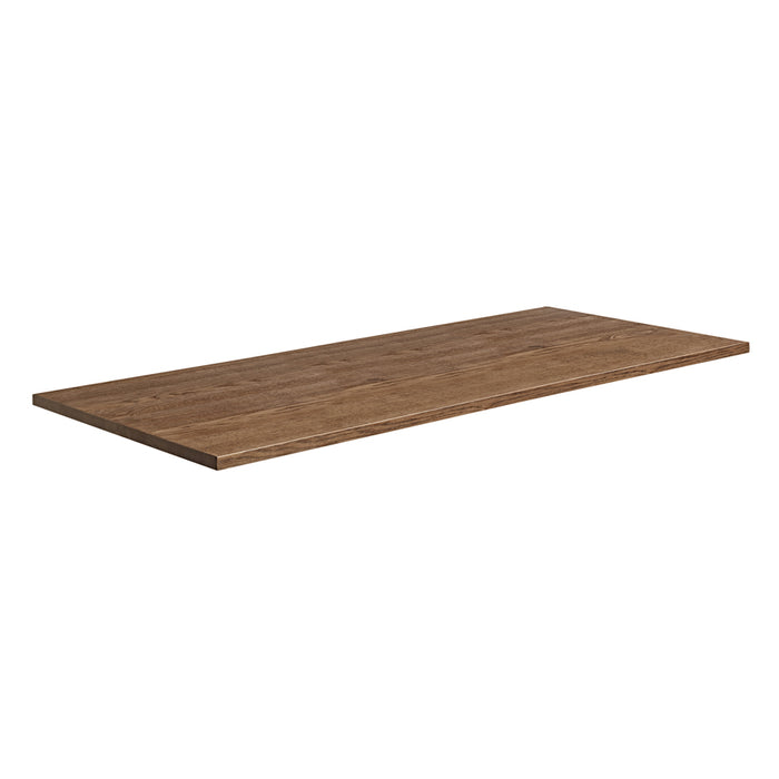 Rustic Solid Oak Table Top - Smoked - 180 x 75cm