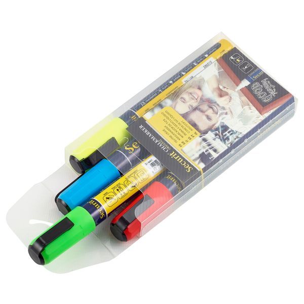 Chalk Markers 4 Colours Medium 2-6mm (4 Pcs)