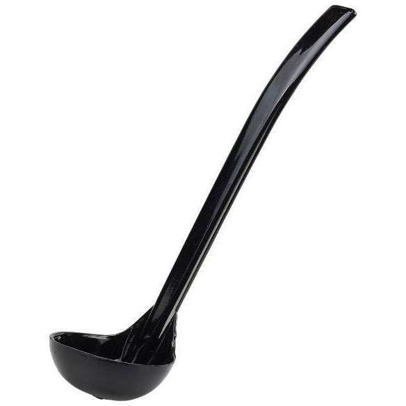 Ladle 9 1/2" 1oz Plain Black