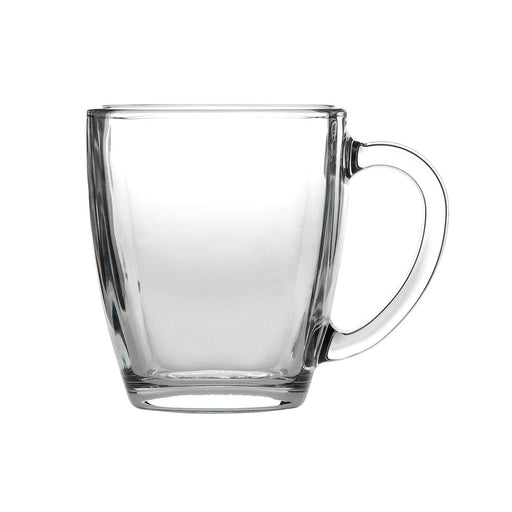 41 cl (14 oz)  Tempo Square Tea Coffee Mug (Glass) (Box of 12)