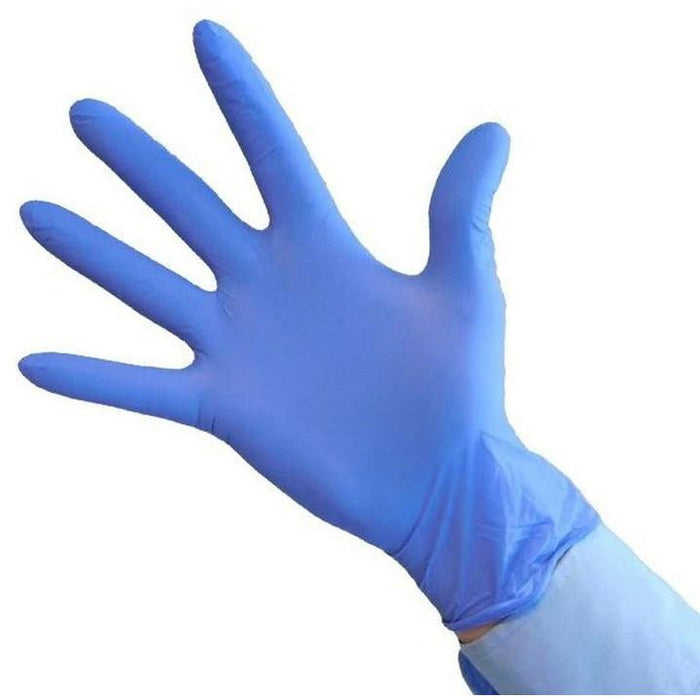 Large Nitrile Glove Powder Free Blue (Pack of 100)
