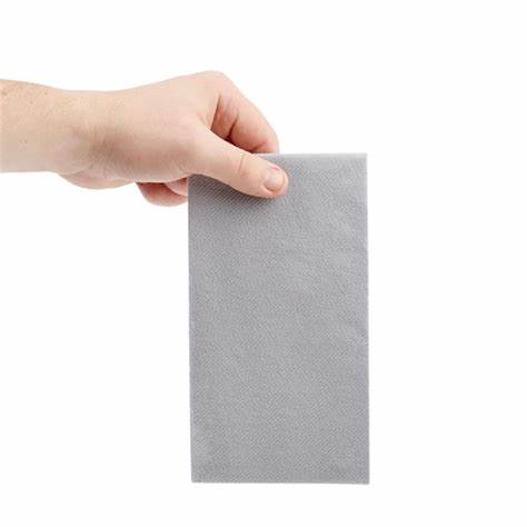 Tablin Airlaid Napkin 8 Fold Grey 40cm (Pack 500)