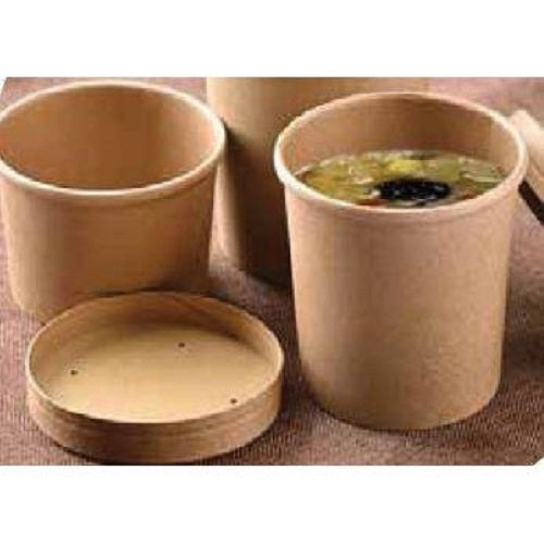 Kraft Heavy Duty Paper Soup Container 8oz/250ml (Pack 500)