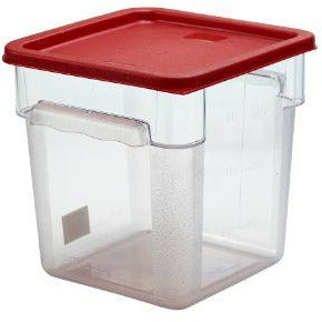 Lid Square Container 5.7/7.6L Red