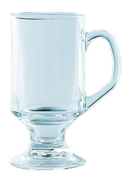 Luminarc Bock Mugs Hot Drinks - Fully Tempered  Footed Mug(29cl)(10oz) (Box of 12) - Smashing Supplies
