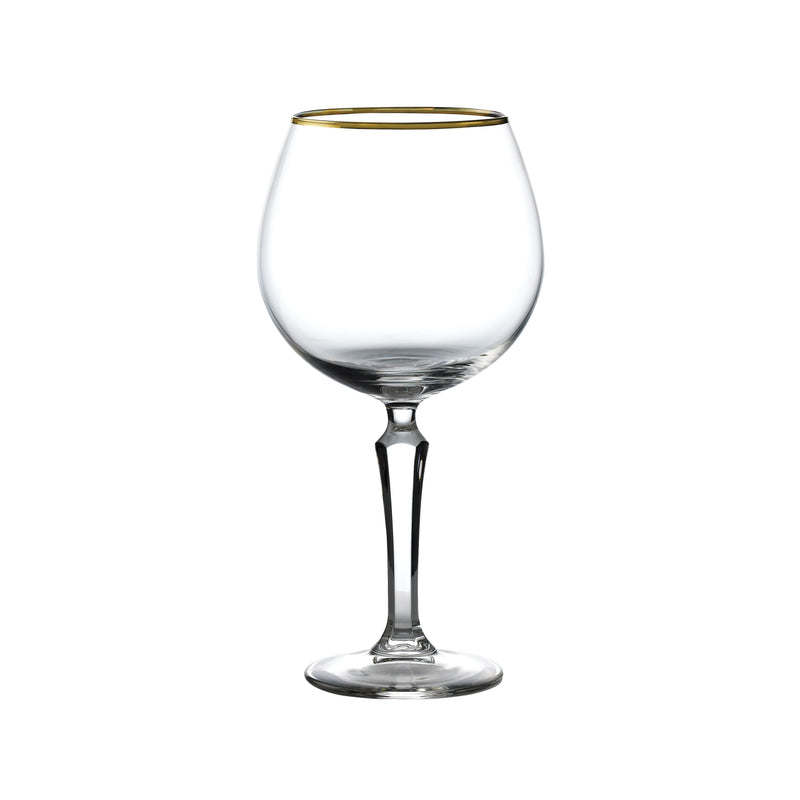 58 cl (20.5 oz) Speakeasy Gold Banded Gin Goblet (Box of 12)