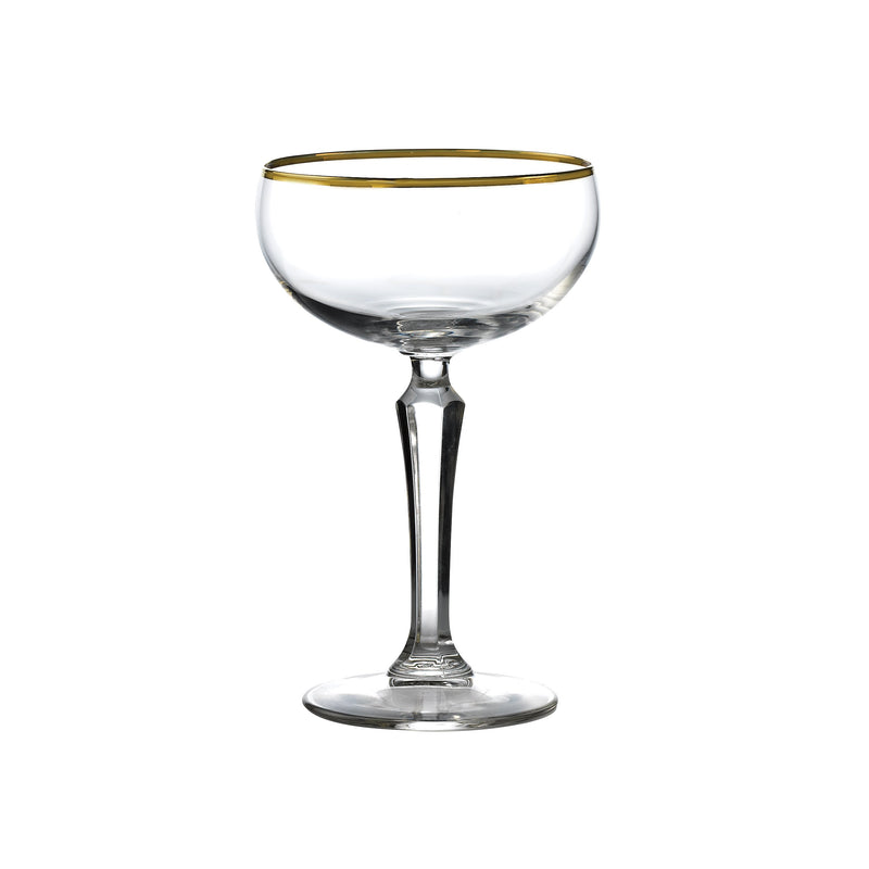 23.5 cl (8.25 oz) Speakeasy Gold Banded Coupe (Box of 12)