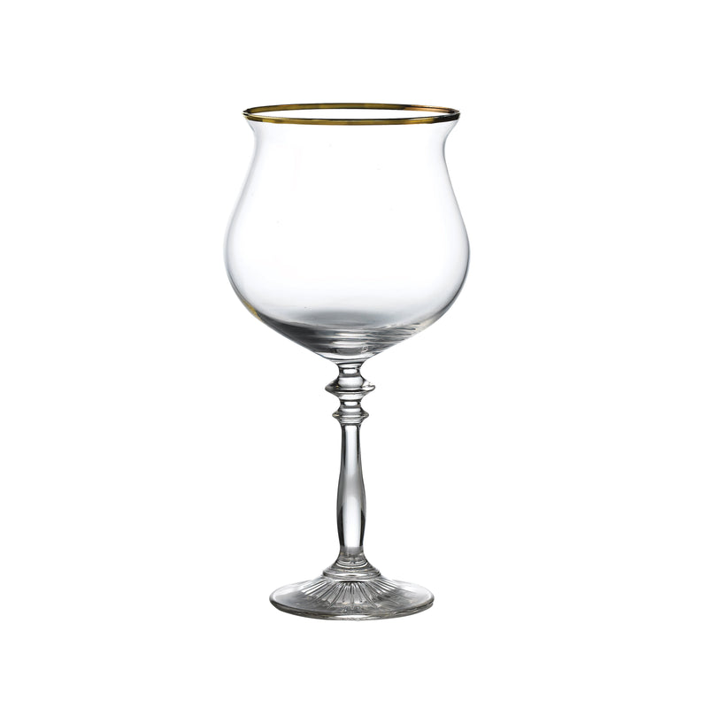 62 cl (21.75 oz) 1924 Gold Banded Gin Goblet (Box of 12)