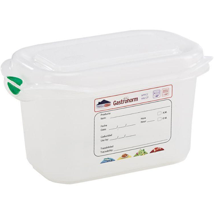 GN Storage Container 1/9 100mm Deep 1L