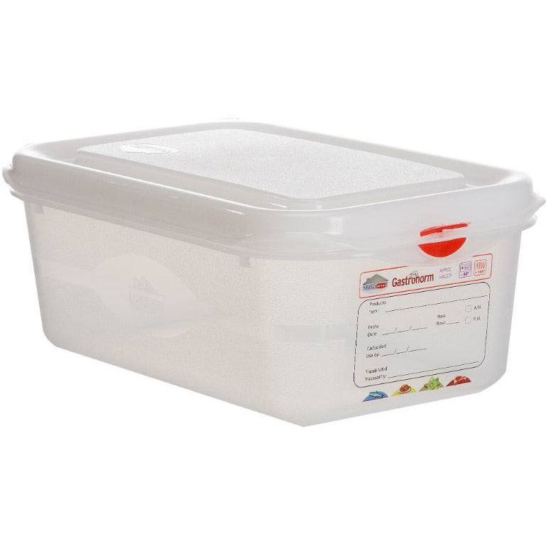 GN Storage Container 1/4 100mm Deep 2.8L