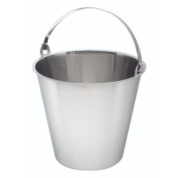 Swedish S/St. Bucket 12 Litre Graduated