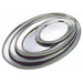 Stainless Steel Oval Flat 30cm/12"