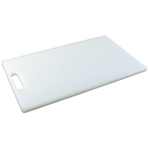 White Low Density Chopping Board 10 x 6 x 0.5"