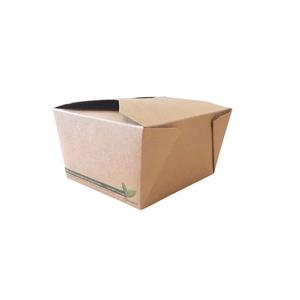 Brown Kraft Biodegradable Leakproof Container No 1 (26oz) (Pack 450)