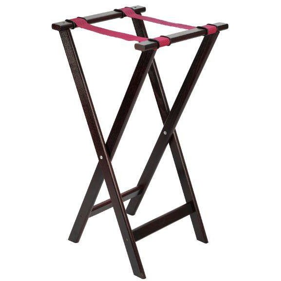 Mahogany Tray Stand 33"/840mm High 16.5"/420mm Wide