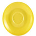 Porcelain Yellow Saucer 12cm