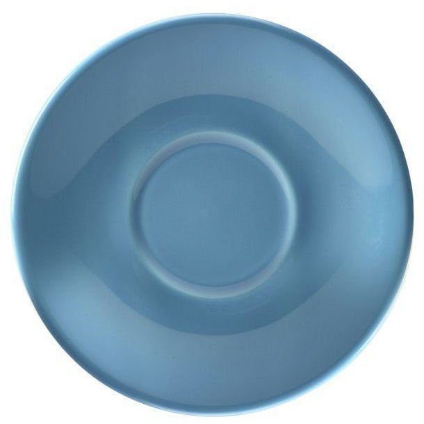 Porcelain Blue Saucer 13.5cm/5.25"