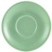 Porcelain Green Saucer 16cm/6.25"