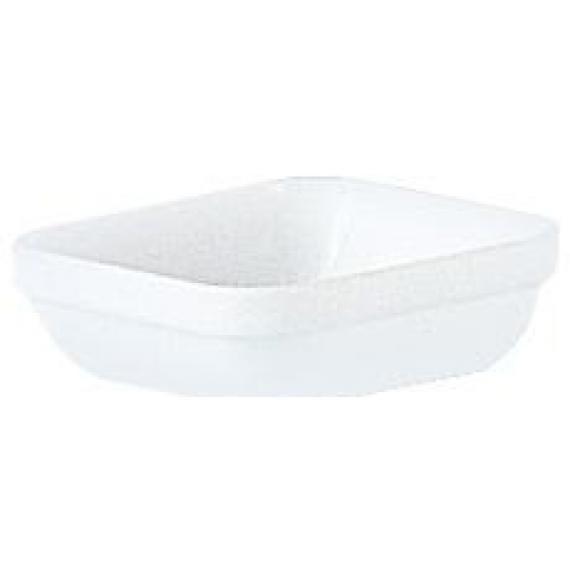 Arcoroc Restaurant Opal Dinnerware Stackable Square Dish (11cm) (4.3") (Pack of 24)