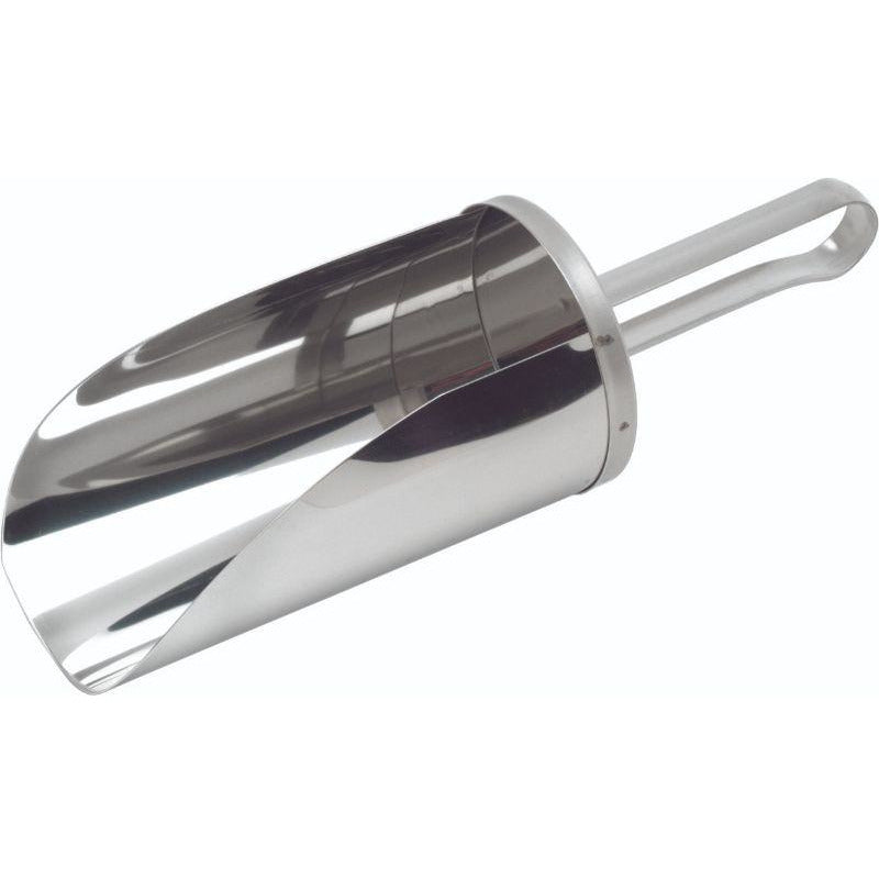 S/St.Flour Scoop 8" Scoop Length, 1L Cap