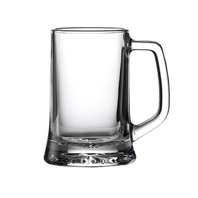 28 cl (9.75 oz) Maxim Maxim Beer Mug ? pint CE to Brim + Nucleated (Box of 6)