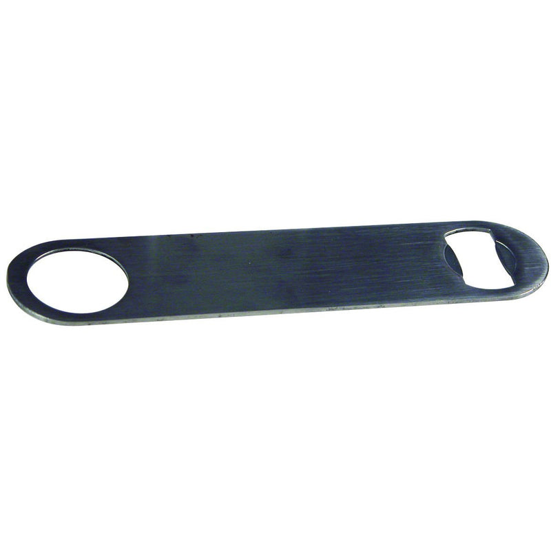 S/St. 'Bar Blade'  Flat Bottle Opener 7"