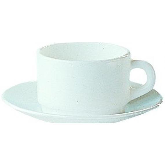 Arcoroc Restaurant Opal Dinnerware Saucer (13cm) (5.1") (Pack of 48)
