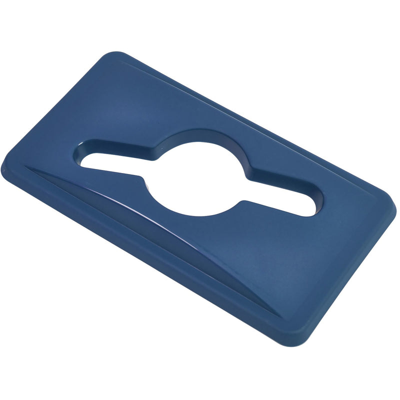 Blue Paper Lid For Slim Recycling Bin