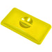 Yellow Closed Lid For Slim Recycling Bin