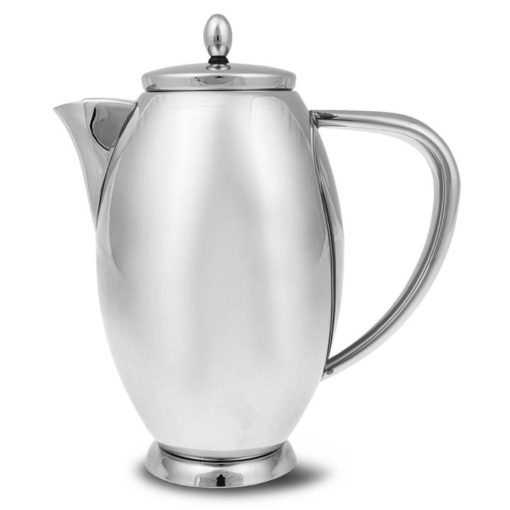 Elia Highly polished to a superb mirror finish 0.40L Designer Tea/Coffee Pot