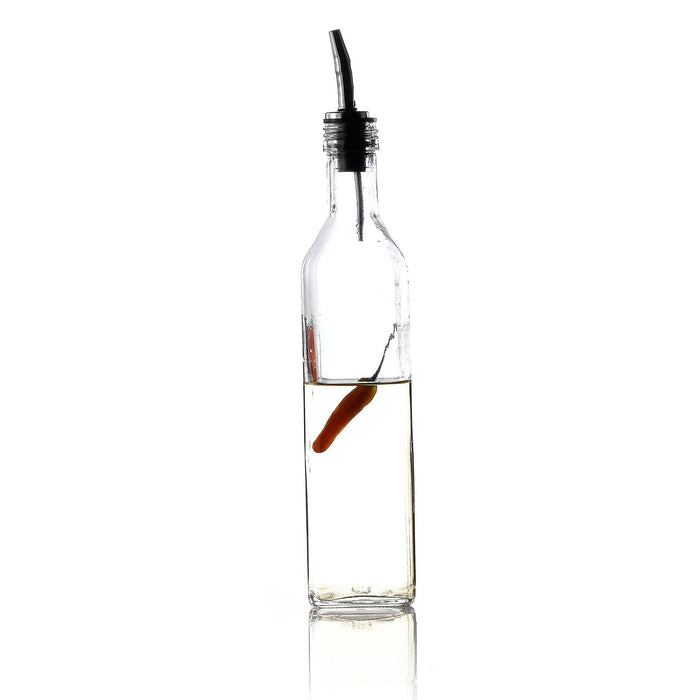 50 cl (17.5 oz)  Square Oil Bottle Drizzler (Box of 12)
