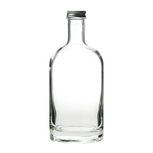 50 cl (17.5 oz)  Olso Bottle with Silver Lid (Box of 12)