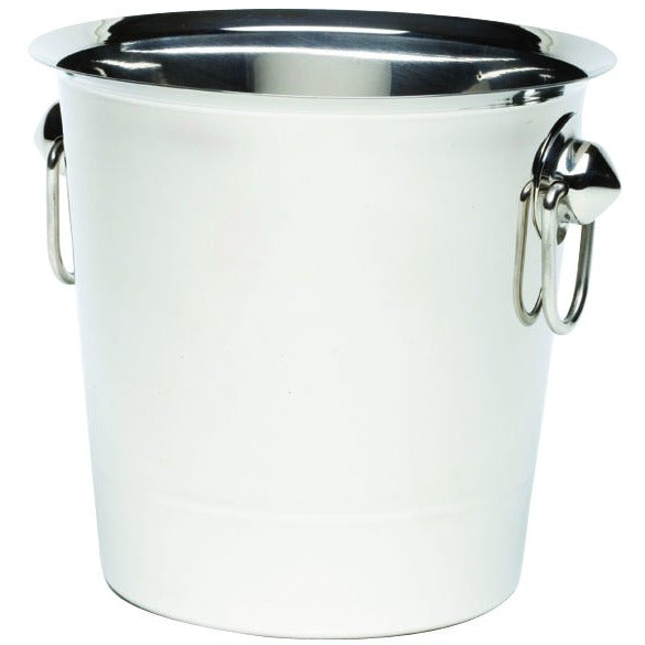 Stainless Steel Wine Bucket With Ring Handles