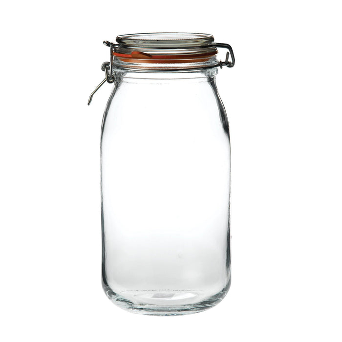 3 cl (105 oz) Clip Jars Preserving Jar and Clip Lid (Box of 6)