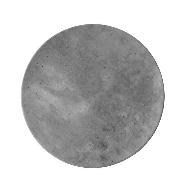 The Gallery Coupe Plate; Matt Concrete - 30cm (Box of 6)