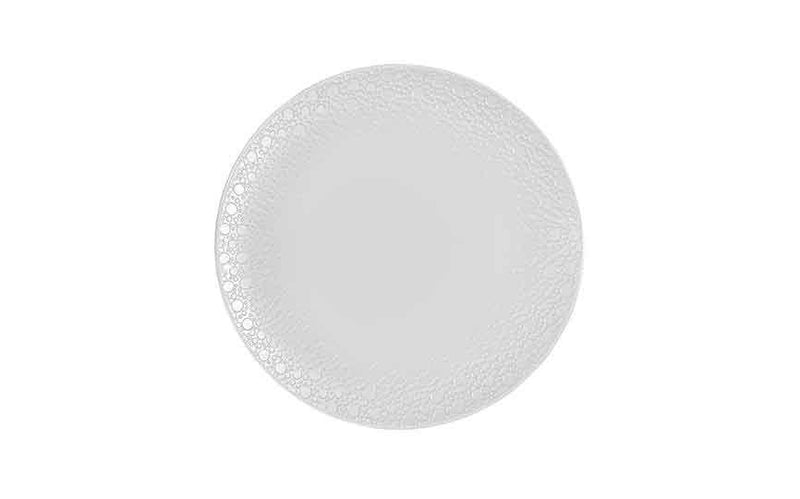 The Gallery Coupe Plate; Snow Gloss - 32cm (Box of 6)