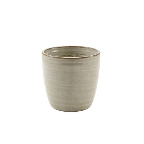 Terra Porcelain Grey Chip Cup (30cl/10.5oz)