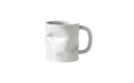 22cl/7.75oz Squashy Mugs  Squashed Tin Can Ceramic Mug White (medium) (Pack 6)