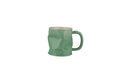 22cl/7.75oz Squashy Mugs  Squashed Tin Can Ceramic Mug Pistachio (medium) (Pack 6)