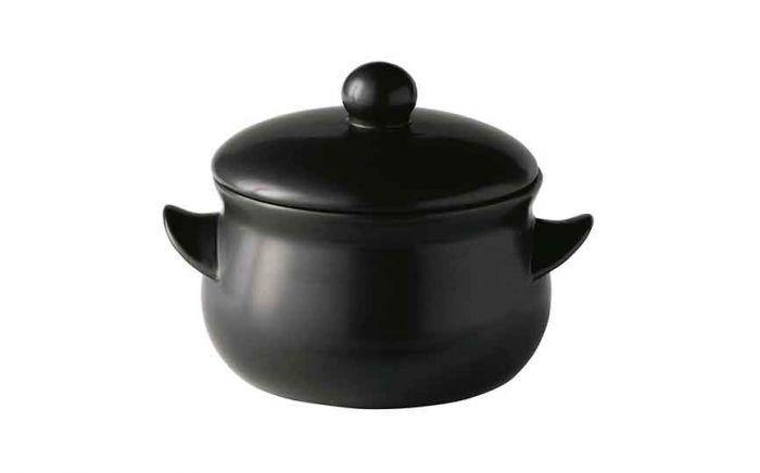 60 cl (21 oz) Ceraflame Mini Pan with Wings and Ceramic Lid (Box of 24)