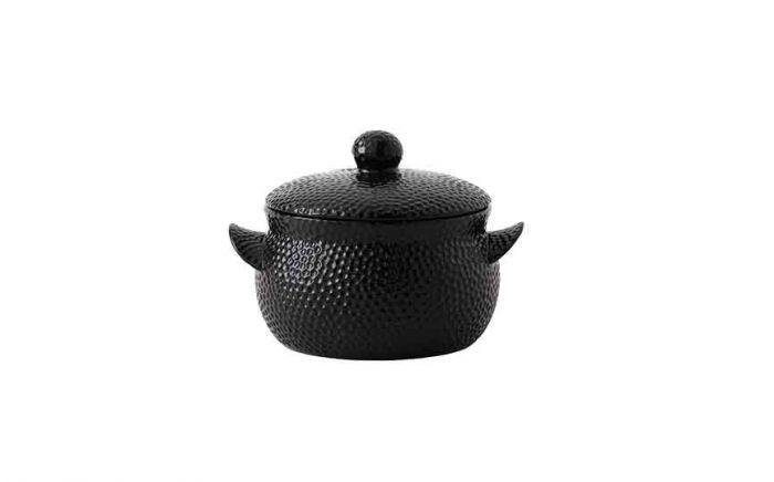 Ceraflame Premier Casserole Hammered Black (Box of 24)
