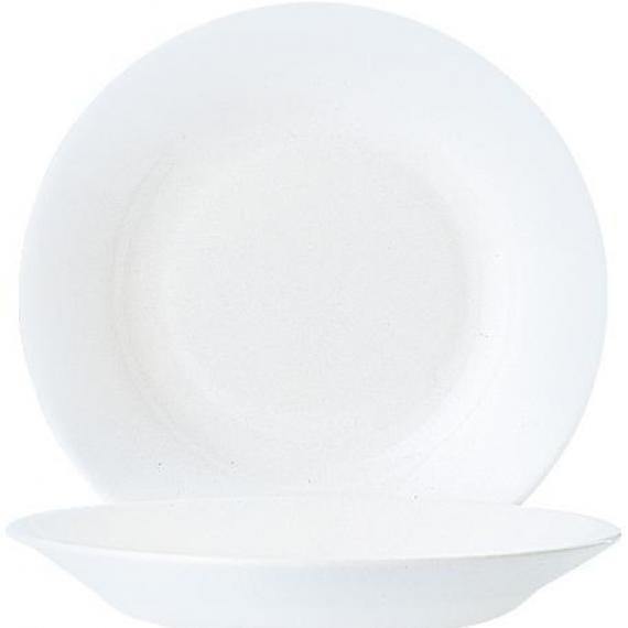 Arcoroc Restaurant Opal Dinnerware  Dinner Plate(22.6cm)(8.9") (Box of 24) - Smashing Supplies