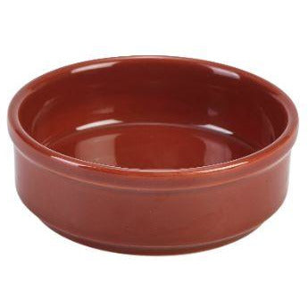 Porcelain Terracotta Round Dish 10cm/4"