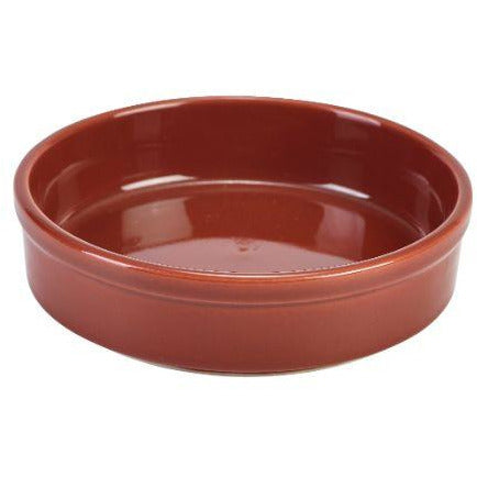 Porcelain Terracotta Round Dish 13cm/5"