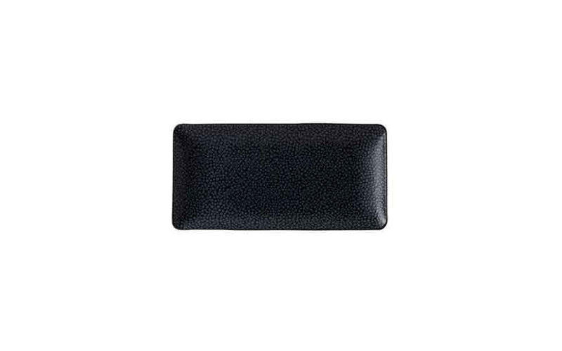 Purity Pearls Pearls Dark Rectangular Plate - 9x8cm (Box of 12)
