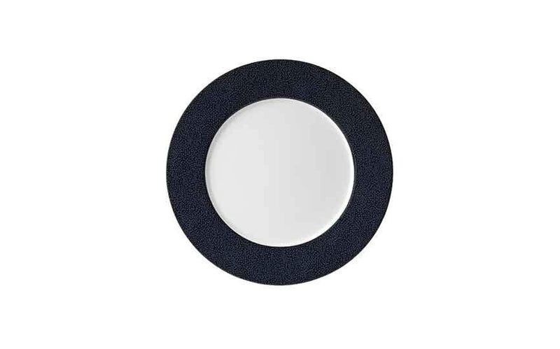 Purity Pearls Pearls Dark Rimmed Plate - 29cm (Box of 6)