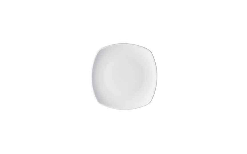 Options Flat Square Coupe Plate - 21x21cm (Box of 12)